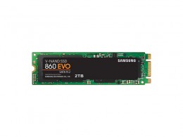 Samsung 860 EVO 2TB M.2 SATA3 SSD (MZ-N6E2T0BW)