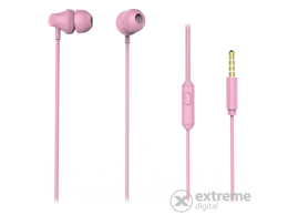 RAMPAGE fülhallgató - SN-R99 Elity (mikrofon, 3.5mm TRRS jack, 1.2m kábel, rózsaszín)