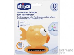 CHICCO Halacskás vízhőmérő 32-38 °C, narancssárga