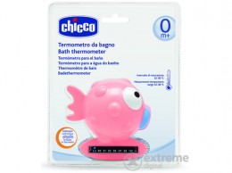 CHICCO Halacskás vízhőmérő 32-38 °C, rózsaszín