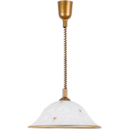 Rábalux ART FLOWER FÜGGESZTÉK E27 60W D40CM BRONZ