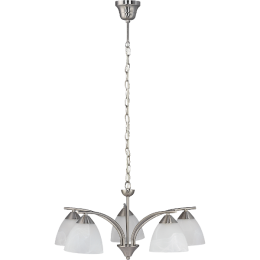 Rábalux TRISTAN 5ÁGÚ CSILLÁR E14 5X40W SZATIN KRÓM