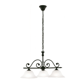 EGLO MURCIAFÜGGESZTÉK 3X60W E27 FEKETE/ALABÁSTROM