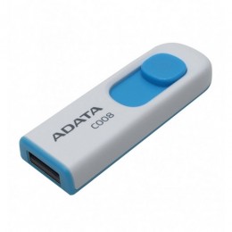 Adata USB Pendrive 8 GB 2.0 White/Blue (AC008-8G-RWE)