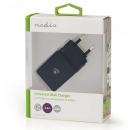 Egyéb Nedis Universal Wall Charger 4.8 A (WCHAU483ABK)