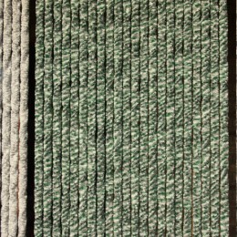 Mohazöld-Szürke-Fehér színű bozont függöny