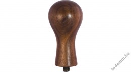 Tadamm Gőzölt diófa kávétömörítő fa nyél (tömzsi, 7cm)