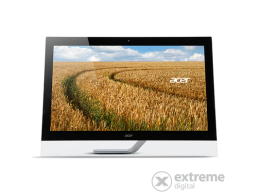 Acer T232HLAb 23" LED multi touch, monitor, fekete