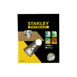 STANLEY GYÉMÁNTTÁRCSA 115MMX22,2 CSEMPE VÁGÓ FOLYAMATOS ÉLŰ