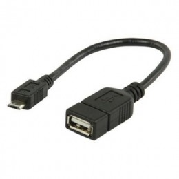 ValueLine USB 2.0 Micro OTG Cable 0.2M (VLMP60515B0.20)