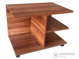 UNICSPOT Ariel dohányzó asztal, dió