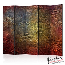 Paraván - Red Gold II [Room Dividers]
