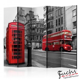 Paraván - London Icons II [Room Dividers]