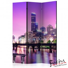 ArtGeist sp. z o o. Paraván - Purple Melbourne [Room Dividers]