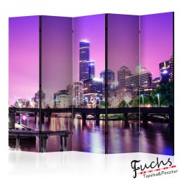 Paraván - Purple Melbourne II [Room Dividers]