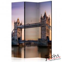ArtGeist sp. z o o. Paraván - Bridge at Sunset [Room Dividers]