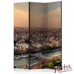 ArtGeist sp. z o o. Paraván - Barges on the Seine [Room Dividers]