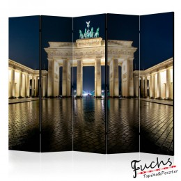 Paraván - Berlin at Night II [Room Dividers]
