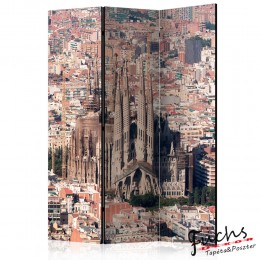 ArtGeist sp. z o o. Paraván - Heart of Barcelona [Room Dividers]