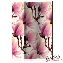 ArtGeist sp. z o o. Paraván - Blooming Magnolias [Room Dividers]