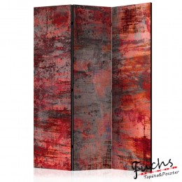 ArtGeist sp. z o o. Paraván - Red Metal [Room Dividers]