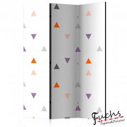 ArtGeist sp. z o o. Paraván - Triangles Rain [Room Dividers]