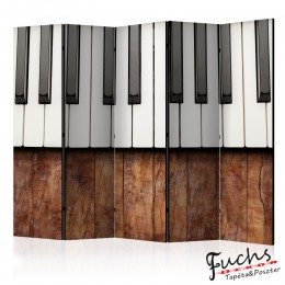 Paraván - Inspired by Chopin - mahogany [Room Dividers]