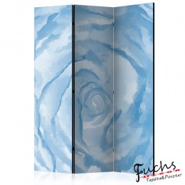 ArtGeist sp. z o o. Paraván - rose (blue) [Room Dividers]