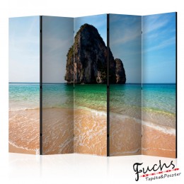 Paraván - Rock formation by shoreline, Andaman Sea, Thailand [Room Dividers]