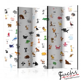Paraván - animals (for children) [Room Dividers]