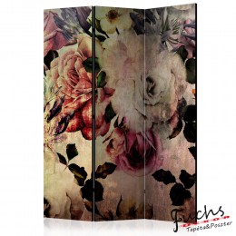 ArtGeist sp. z o o. Paraván - Nostalgia Flowers [Room Dividers]
