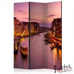 ArtGeist sp. z o o. Paraván - City of lovers, Venice by night [Room Dividers]