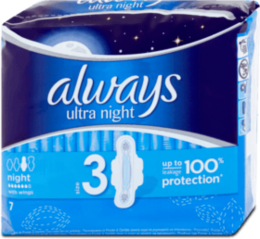 ALWAYS Ultra Night 7 db