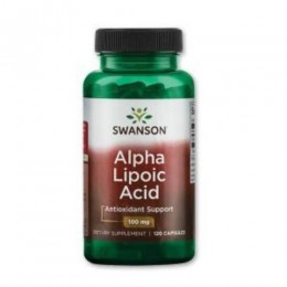 Swanson Alpha Lipoic Acid 100mg, 120 db kapszula