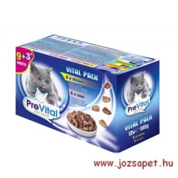 Prevital Prevital alutasakos macskaeledel 12*100g