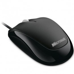 Microsoft Compact 500 Egér - Fekete (Üzleti Csomagolás) (4HH-00002)