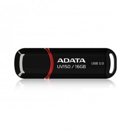 ADATA UV150 16GB USB 3.0 pendrive - Fekete (AUV150-16G-RBK)
