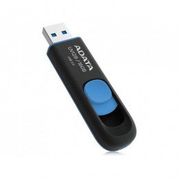 ADATA UV128 32GB USB 3.0 pendrive - Fekete/Kék (AUV128-32G-RBE)