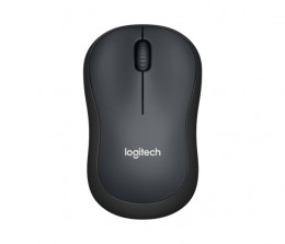 Logitech M220 Silent Egér - Fekete (910-004878)