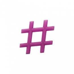 AKUKU Hűsítő rágóka Hashtag rózsaszín