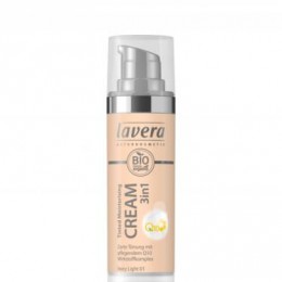 Lavera Dekor Q10 színezett hidratáló krém 3in1 Ivory Light 01, 30 ml