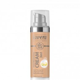 Lavera Dekor Q10 színezett hidratáló krém 3in1 Honey Sand 03, 30 ml