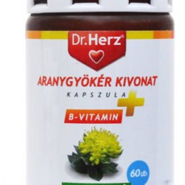 Dr. Herz DR.HERZ ARANYGYÖKÉR+B VITAMIN KAPSZULA, 60DB
