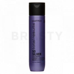 MATRIX Total Results Color Obsessed So Silver Shampoo sampon platinaszőke és ősz hajra 300 ml