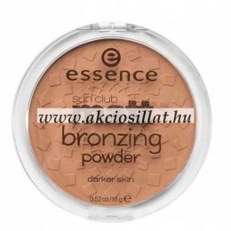 Essence Sun Club Matt Bronzing Powder 02 matt bronzosító púder