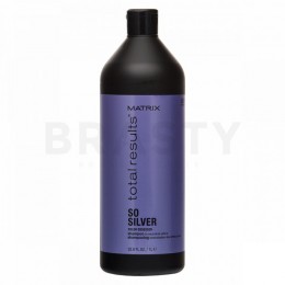 MATRIX Total Results Color Obsessed So Silver Shampoo sampon platinaszőke és ősz hajra 1000 ml