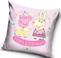 Peppa Malac párnahuzat Rebecca 40x40cm