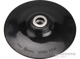 EXTOL gumitányér sarokcsiszolóhoz, 125mm, M14 (108550)