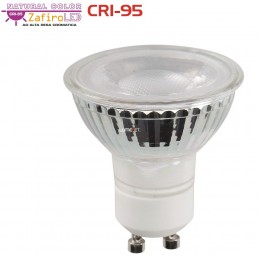Beghelli ECOLED Premium 6W 500lm 6500K GU10 95° CRI95 növelt színvisszaadás 56245