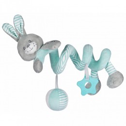 Baby Mix Spirálos játék kiságyra nyúl minta